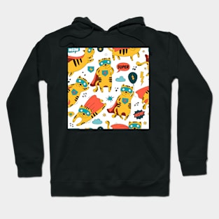 Superhero cat Hoodie